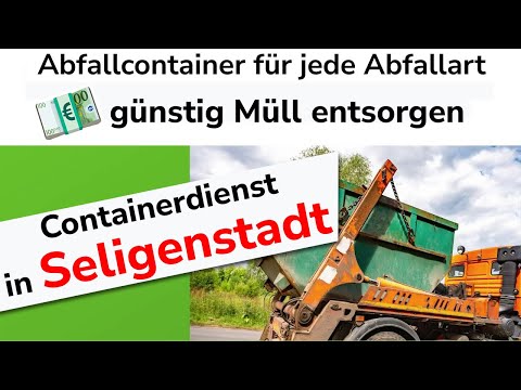 Containerdienst Seligenstadt | günstige Abfallentsorgung in Seligenstadt &amp; FFM | Entsorgung Hessen