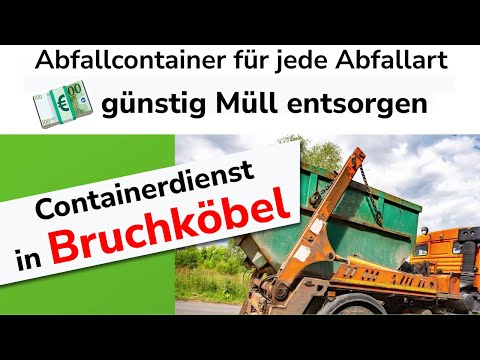 Containerdienst Bruchköbel | günstige Abfallentsorgung in Bruchköbel &amp; Hanau