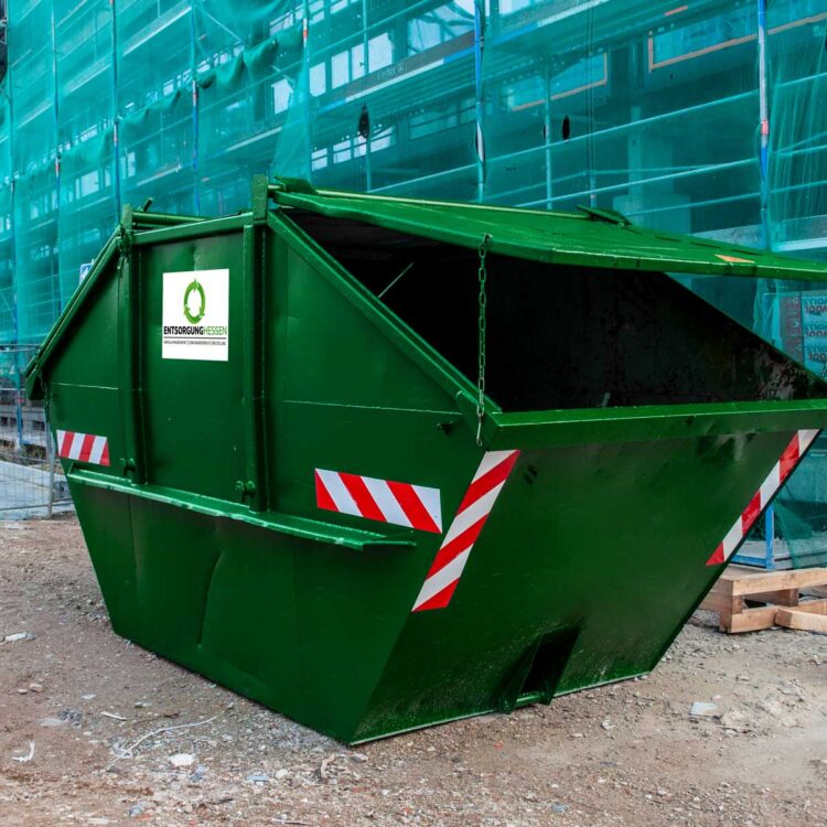 Container mit und ohne Deckel für Bauschutt und Abfälle