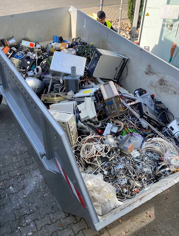 Elektroschrott und Metall Recycling