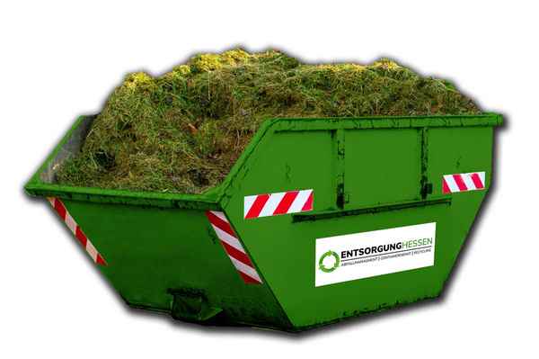 Container für Grünschnitt / Gartenabfälle